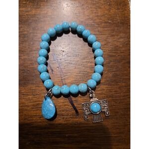 Turquoise beads bracelet